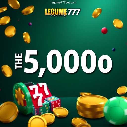 Legume777 Casino's Exclusive Offers: Over 2,500 Games and a Generous R$ 5.000 Bonus